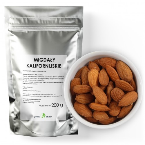 Migdały kalifornijskie całe